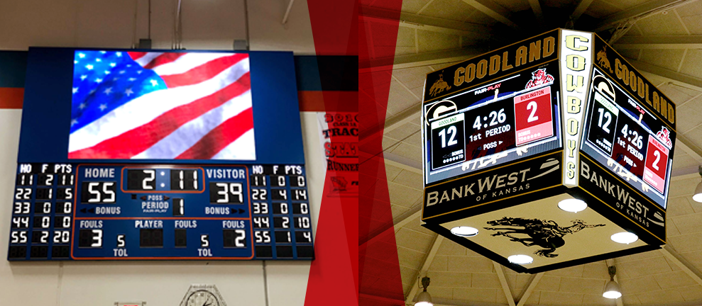 Basketball best sale scoreboard online