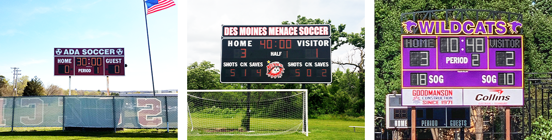 SC-8114-2 Soccer Scoreboard - Fair-Play Scoreboards